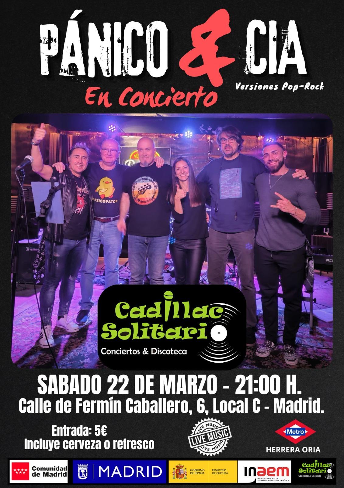 Cartel Cadillac Solitario