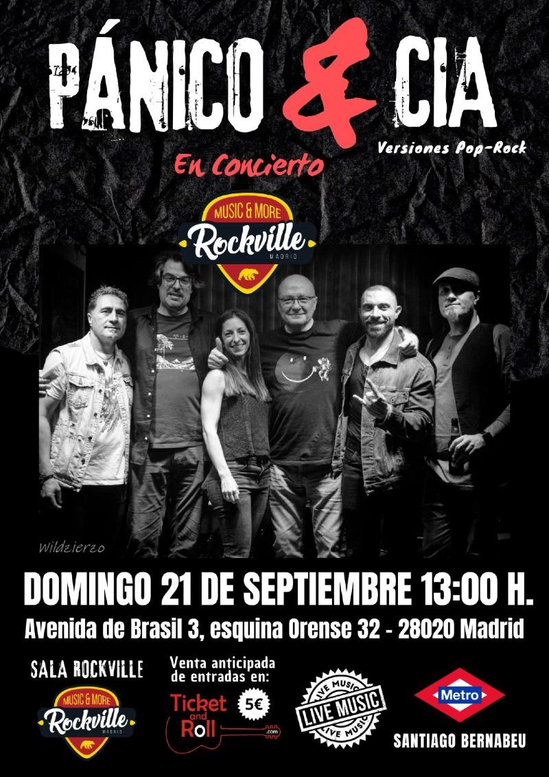 Cartel concierto Rockville